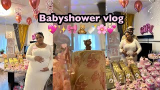 ITS A GIRL💕🥳🎀✨🧸 A COZY BABYSHOWER VLOG🥰 A special celebration🇨🇼🇸🇷🇳🇱 [upl. by Mahala186]