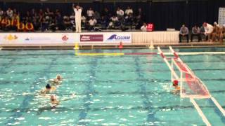 Olympic Qualifying Water Polo Canada vs Greece Penalty Shot [upl. by Efrem862]