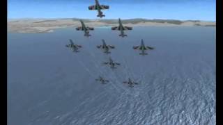 Frecce Tricolori con FSX [upl. by Trebloc]