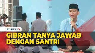 Janji Gibran Rakabuming untuk Para Santri di Tangerang [upl. by Nabetse]