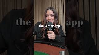 asmr POKER shorts  WSOP game [upl. by Olivann]