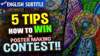 SECRET Tips Paano Manalo sa Poster Making Contest REVEALED  ENG SUB [upl. by Eidarb]