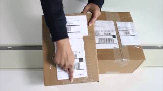 How to Label SmallParcel Shipments to Ship to Amazon Fulfillment Centers [upl. by Yddet]