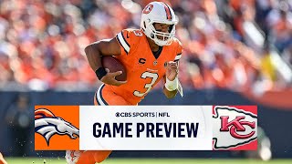 NFL Week 6 Thursday Night Football Broncos at Chiefs I FULL PREVIEW I CBS Sports [upl. by Dinny513]