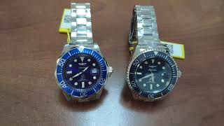 Обзор INVICTA GRAND DIVER 18160 3045 Увеличенный Rolex Submariner [upl. by Zertnom]