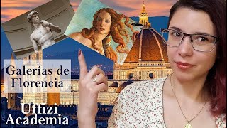 Visita a la GALERÍA UFFIZI y GALERÍA DE LA ACADEMIA DE FLORENCIA  Mi experiencia  Review [upl. by Ordway]