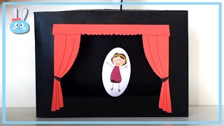 Théâtre de marionnettes  Activité manuelle gratuite à imprimer  Bricolage pour enfants  DIY [upl. by Vandyke]