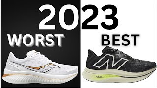 The Rundees Running Shoe Awards  The best and worst running shoes on my feet in 2023 [upl. by Yenaj]