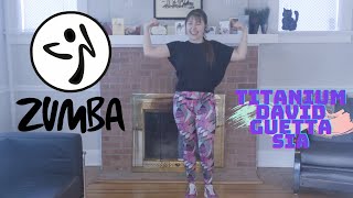 Titanium David Guetta ft Sia  Arm Workout  Zumba®  Dance Fitness  Choreo by NikkiFit [upl. by Choong]