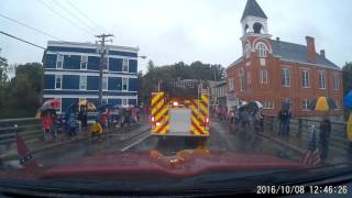 20161008 Honeoye Falls Fall Festival Parade [upl. by Ainitsirk]