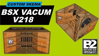 SKEMA BOX SPEAKER  BSX VACUMV218  SPEAKER 18quot [upl. by Helaine]