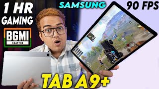 Samsung Tab A9 Plus 1 Hr Gaming Testing Heating And Battery Drain Test [upl. by Washburn]