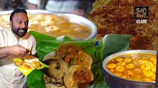 Trivandrum Street Food  Masala Mutta Rasavada and Thattu Dosa  Trivandrum Thattukada [upl. by Liggett693]