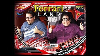 🎢 PortAventura 2018 🏎 FERRARI LAND  Hotel Callaghans  Vlog 2 [upl. by Nina]