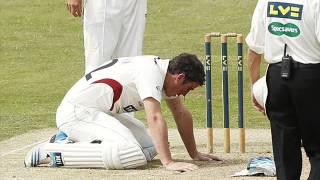 Craig Kieswetter Face Injury [upl. by Frere]