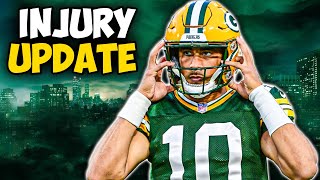 Packers Injury Report Jordan Love Jayden Reed Quay Walker [upl. by Winchell426]