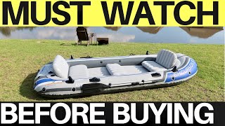 NEWEST Intex Excursion 5  Review How To Set Up  Portable Inflatable Boat [upl. by Einalam]