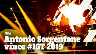 Antonio Sorgentone vince IGT 2019 [upl. by Leslee]