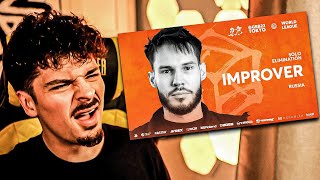 COLAPS REACTS  IMPROVER GBB23 SOLO ELIMINATION [upl. by Hal]