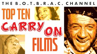 TOP TEN  Carry On Films [upl. by Tenom]