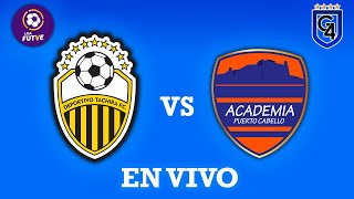 TRANSMISIÓN EN VIVO  Deportivo Táchira vs Academia Puerto Cabello  Liga FUTVE J19 [upl. by Altaf]