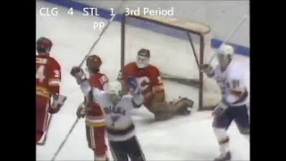 1986 Blues vs Flames quotMonday Night Miraclequot Highlights Sorry for the Awful Ticker Effects [upl. by Aivon]