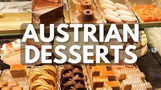 Traditional Austrian Desserts [upl. by Yllaw]