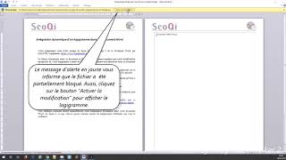 QALITEL logigramme  Exporter un logigramme dans Word  Lien dynamique [upl. by Ardnuahsal606]