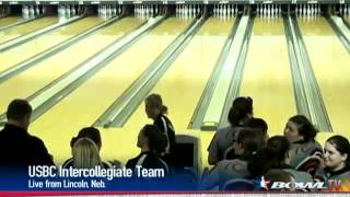 College bowling  Intercollegiate Team match play [upl. by Eednak]