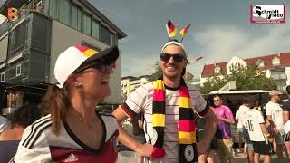 Public Viewing Burghausen 2024DeutschlandUngarn [upl. by Magdau321]