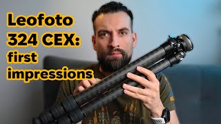 Leofoto 324 CEX unboxing first impressions build quality and functions Whos this tripod for [upl. by Sennahoj]