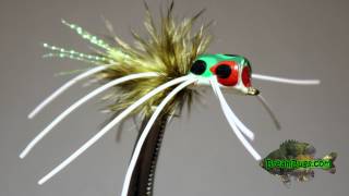 Breambugscom  Fly Fishing Gear  Bass and Bluegill Poppers amp Crappie Flies [upl. by Aninat552]