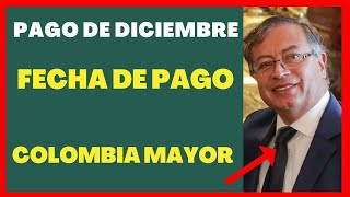 COLOMBIA MAYOR Cuando Pagan en Diciembre 2023 [upl. by Alby409]