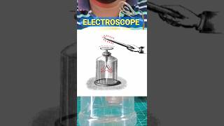 Electroscope Experiment shorts experiment [upl. by Mayyahk]