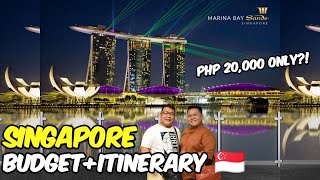 Singapore Budget amp Itinerary Complete Travel Guide  Jm Banquicio [upl. by Arbe297]