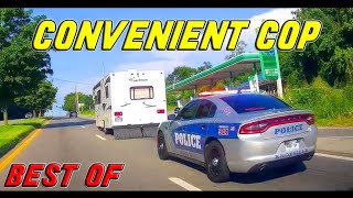 BEST OF CONVENIENT COP 2024  Drivers Busted by Police Instant Karma Karma Cop Justice Clip 32 [upl. by Ayahsal246]