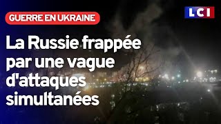 Attaques simultanées  Que se passetil en Russie [upl. by Yttik]