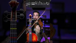 🎻 Carmen  Habanera  G Bizet Tutorial Part 2 with Sheet Music and Violin Tabs 🤘 [upl. by Morgun]