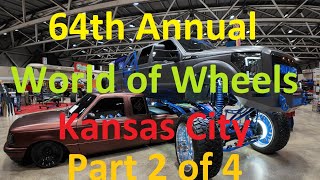 World of Wheels Kansas City 2024 Part 2 of 4 [upl. by Anialam]