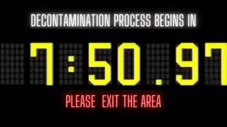 SCP Light containment zone decontamination countdown Russian Version [upl. by Eicnan176]