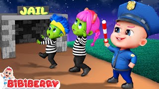 A Zombie Is Coming Song  Zombie Dance Song  Bibiberry Nursery Rhymes amp Kids Songs [upl. by Marquita]