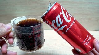 ASMR pouring Coca Cola into a cup to make satisfying sounds Toy ASMR [upl. by Kylynn]