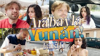 ARABAYLA YUNANİSTAN TURU Beachler ve Yemekler Pahalı mı  Nea Peramos Kavala Selanik VLOG [upl. by Oinimreh]