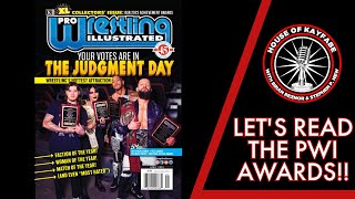 Lets Read The PWI Awards [upl. by Nnylhtak106]