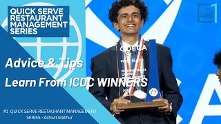 DECA Advice and Tips From 2024 ICDC Winners  QUICK SERVE RESTAURANT MANAGEMENT SERIES QSRM [upl. by Lehteb]