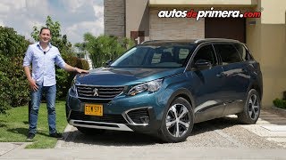 Peugeot 5008 SUV para una familia de 7 pasajeros  Prueba [upl. by Aneekal]