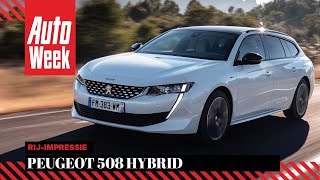 Peugeot 508 Hybrid  AutoWeek Review  English subtitles [upl. by Laro402]