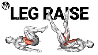 10 Different Lying Leg Raises The Fastest and Most Effective Home Workouts [upl. by Hailat807]