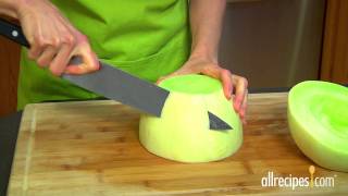 How to Cut and Seed Melons [upl. by Mackie]