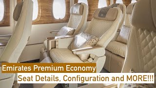 Emirates Premium Economy Class Unveiled on Emirates A380 [upl. by Welford]